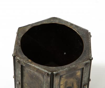 Iron Hexagonal Cup United States 20th C