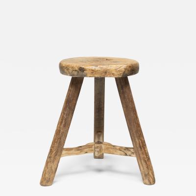 Iron Star Chopping Stool