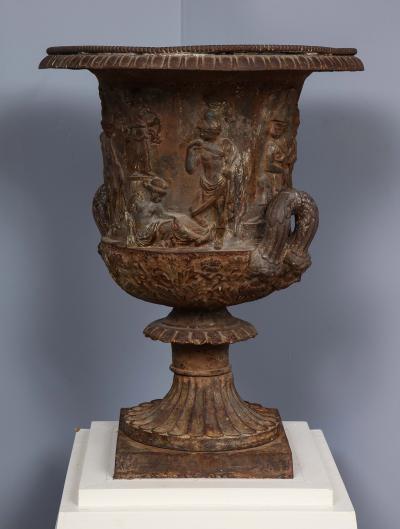 Iron Urn after the Medici Urn in the Uffizi Gallery