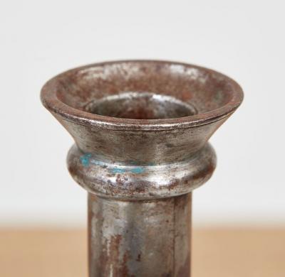 Iron Wedding Band Candlesticks