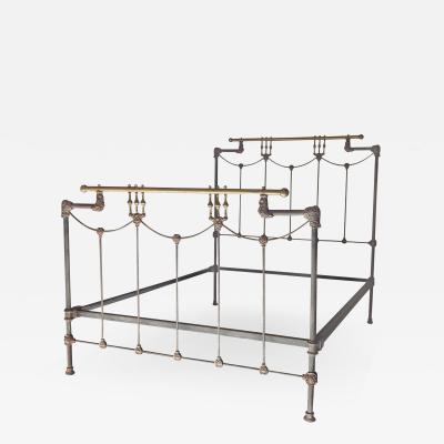 Iron and Brass Bed