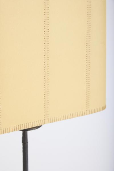 Iron and Parchment Floor Lamp