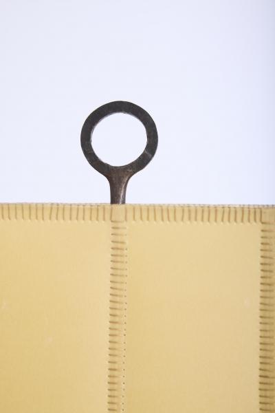 Iron and Parchment Table Lamp
