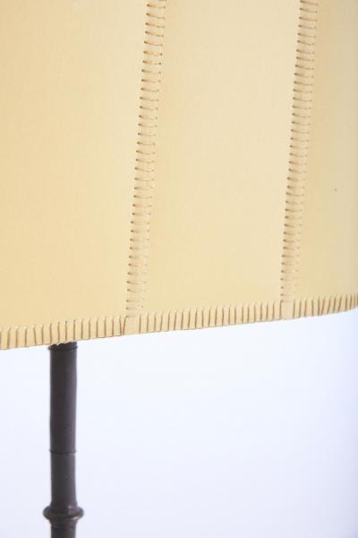 Iron and Parchment Table Lamp