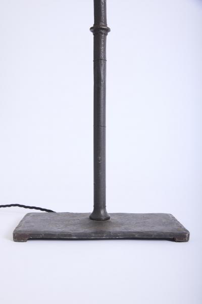 Iron and Parchment Table Lamp