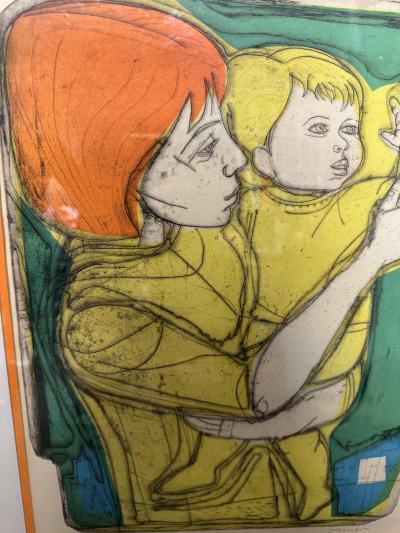 Irving Amen Irving Amen etching Awakening 2 47 200