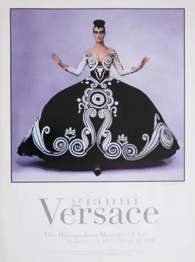 Irving Penn Poster Gianni Versace Metropolitan Museum of Art Photo by Irving Penn 1997