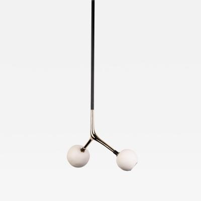 Isabel Moncada Dupla Minimalist Pendant LightHandblown Porcelain Globe