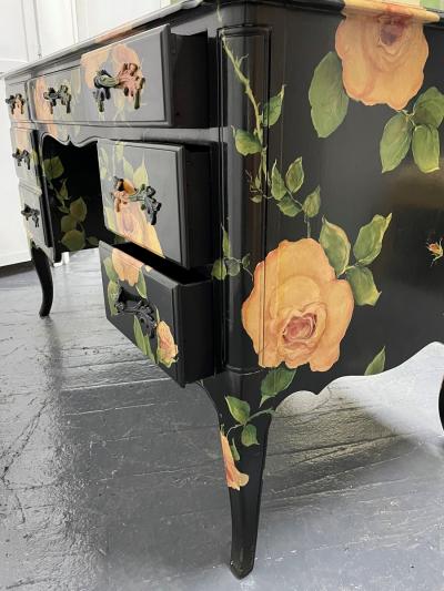 Isabel O Neil Isabel ONeil Hand Painted Kneehole Desk
