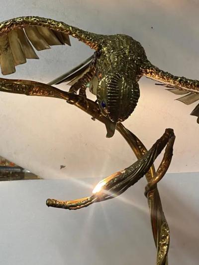 Isabelle Faure 1970 Perched Eagle R And Isabelle FAURE for Honor Paris Or Duval Brasseur