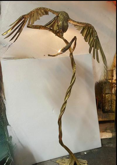 Isabelle Faure 1970 Perched Eagle R And Isabelle FAURE for Honor Paris Or Duval Brasseur