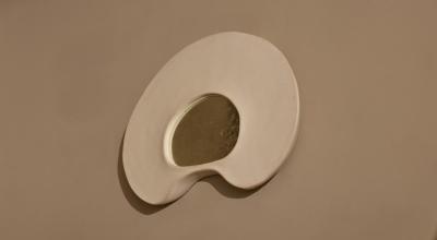 Isabelle Sicart Arpa mirror by Isabelle Sicart