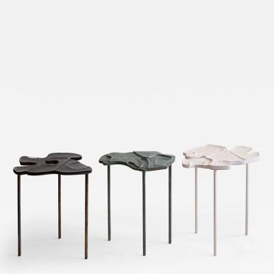 Isabelle Sicart Gymnop dies 1 2 and 3 side tables by Isabelle Sicart
