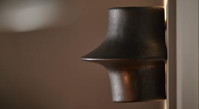 Isabelle Sicart Tess sconce by ceramicist Isabelle Sicart 2017