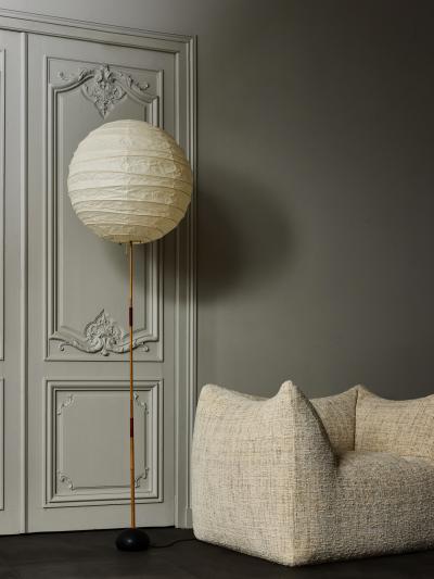 Isamu Noguchi 1980s Akari Floor Lamp by Isamu Noguchi