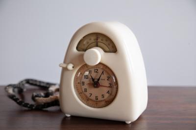 Isamu Noguchi Extremely Rare 1932 Isamu Noguchi Measured Time Clock