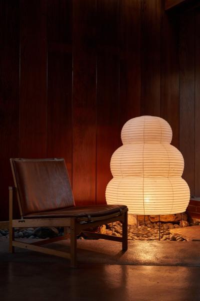 Isamu Noguchi Large Isamu Noguchi Akari 25N Floor Lamp