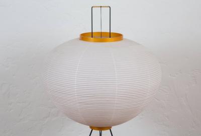 Isamu Noguchi Pair of Akari 10A Floor Lamps by Isamu Noguchi