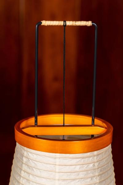 Isamu Noguchi Pair of Isamu Noguchi Akari 14A Floor Lamps