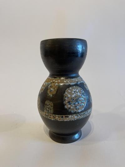 Israeli Mid Century Lapid Lava Glazed Ceramic Pitcher