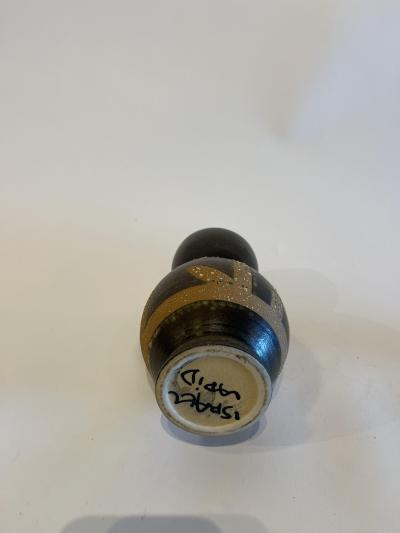 Israeli Mid Century Lapid Lava Glazed Ceramic Pitcher