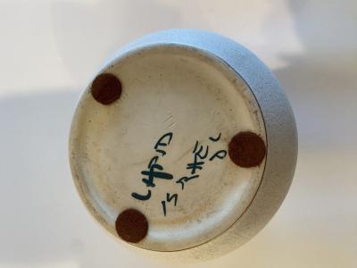 Israeli Mid Century Lapid Sgraffito Glazed Ceramic Bowl