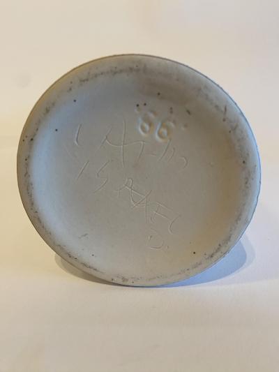 Israeli Mid Century Lapid Sgraffito Glazed Ceramic Pitcher