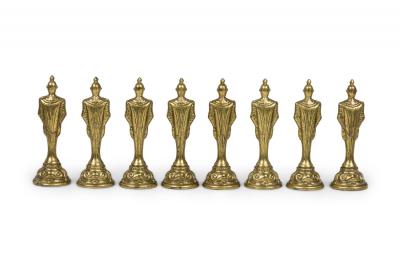 Italfama Italian Renaissance Themed 32 Piece Metal Chess Set