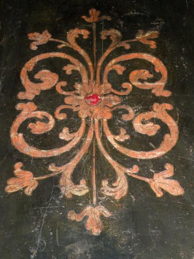 Italian 17th Century Baroque Painted Walnut Center Table