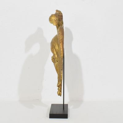 Italian 18th Century Carved Giltwood Neo Classical Style bird Ornament