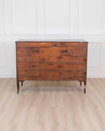 Italian 18th Century Directoire Cherrywood Chest of Drawers
