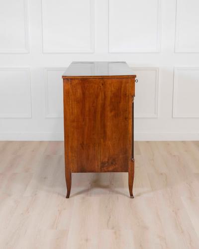 Italian 18th Century Directoire Cherrywood Chest of Drawers