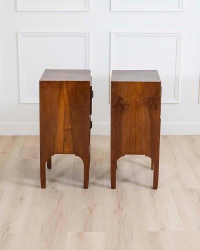 Italian 18th Century Directoire Period Bedside Tables Pair
