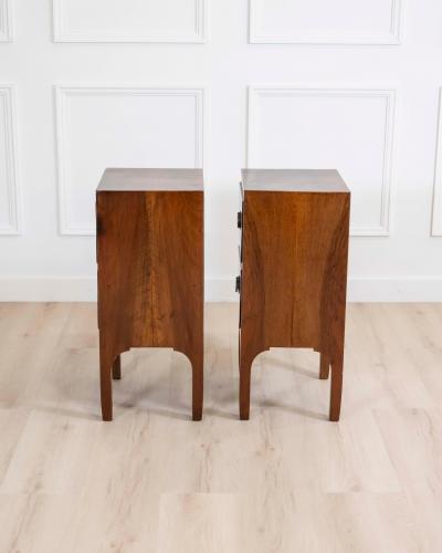 Italian 18th Century Directoire Period Bedside Tables Pair