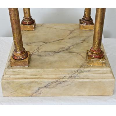Italian 18th Century Gothic Revival Altar on Pedestal