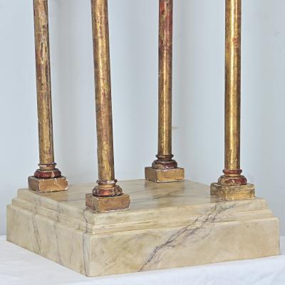 Italian 18th Century Gothic Revival Altar on Pedestal