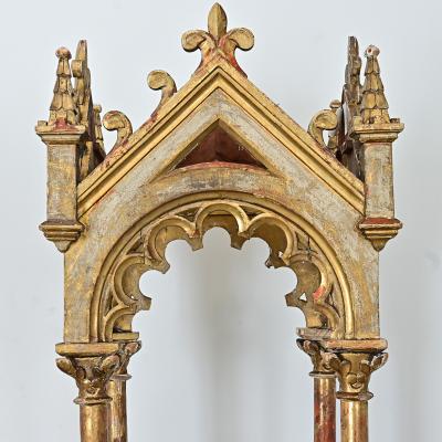 Italian 18th Century Gothic Revival Altar on Pedestal