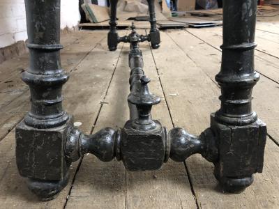 Italian 18th Century Painted Baroque Hall Bench