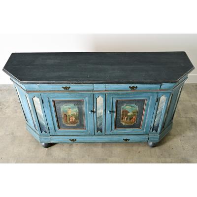 Italian 18th Century Painted Buffet