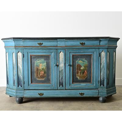 Italian 18th Century Painted Buffet
