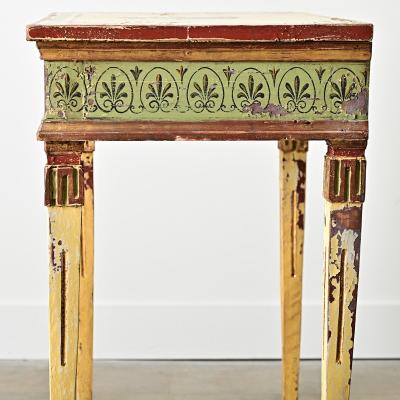 Italian 18th Century Painted Console Table