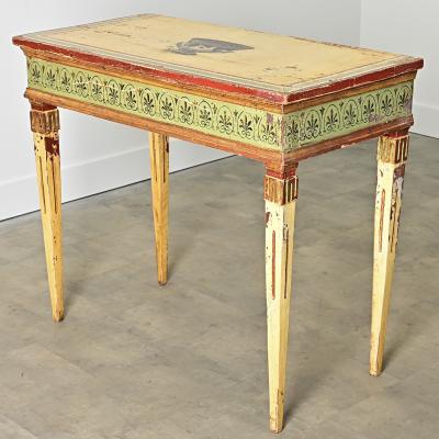 Italian 18th Century Painted Console Table