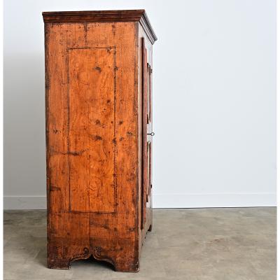 Italian 18th Century Painted Wardrobe