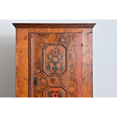 Italian 18th Century Painted Wardrobe