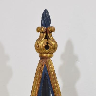 Italian 18th Century Pair Baroque Carved Wooden Reliquary Shrines