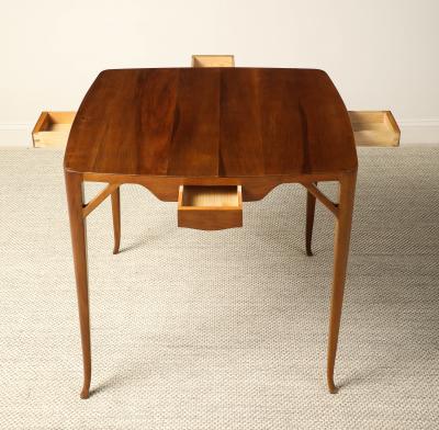 Italian 1920s Walnut Game Table