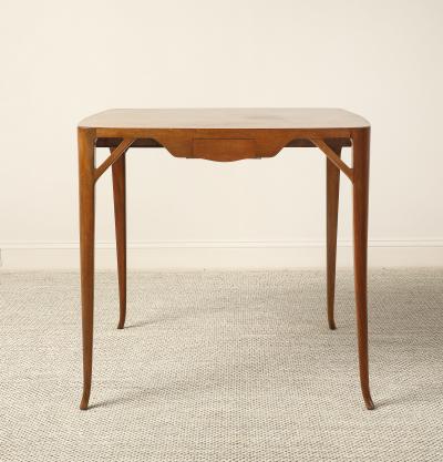 Italian 1920s Walnut Game Table