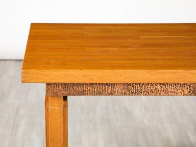 Italian 1930s Writing Table Desk for Banca Del Popolo Trapani