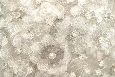 Italian 1940s Style Murano Flush Mounted Ceiling fixtures