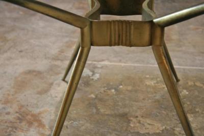 Italian 1950s Brass Cocktail Table